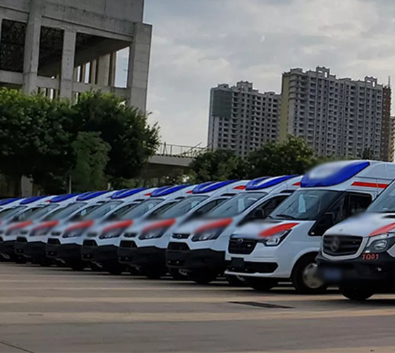 大石桥市服务车队展示